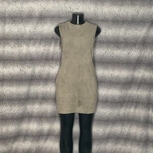 Chloe & Katie Gray Mini Dress